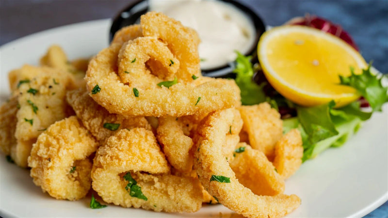 Crispy calamari